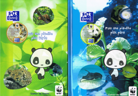 cahier de textes wwf écolos